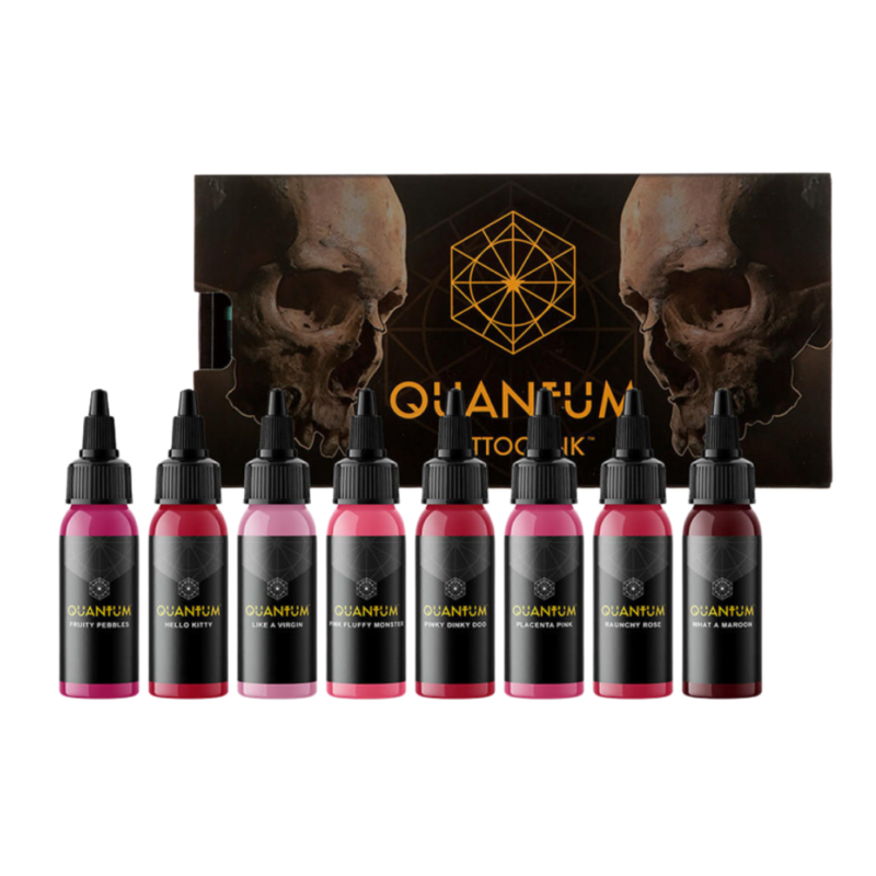 QUANTUM ORIGINALS Pink Set of 8