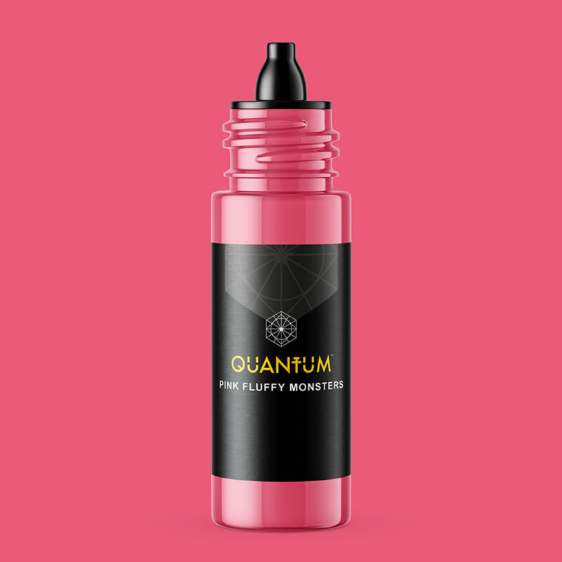 Quantum Tattoo Ink PINK FLUFFY MONSTERS